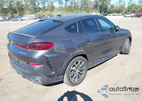 2021 BMW X6 M50I from USA, damaged, VIN 5UXCY8C0XM9E47034